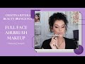 Full Face Airbrush Makeup - Using Temptu Airbrush Makeup