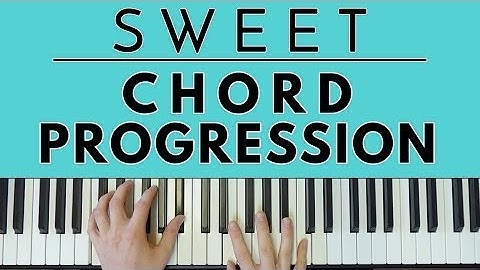 LEARN THIS SWEET CHORD PROGRESSION - PIANO LESSON FOR BEGINNERS