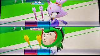 Mario & Sonic Rio 2016 Tournament Rhythmic Gymnastics #5 (Blaze)