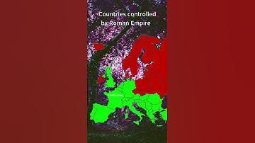 Countries controlled by the Roman empire in Europe #europe #country #geography #map #romanempire
