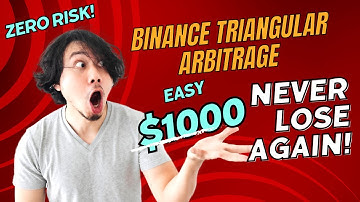 Trading $10 To $1000 Using The NO LOSS BINANCE TRIANGULAR ARBITRAGE SOFTWARE (LIVE TRADE)