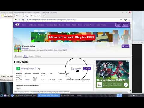 How to install Minecraft Forge mods in MultiMC (on Linux)