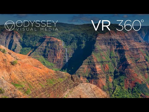 Waimea Canyon Virtual Tour | VR 360° Travel Experience | Kauai Hawaii Hawai'i Ultimate Adventure