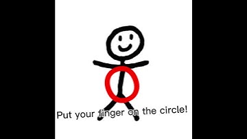 Put your finger on the circle! #shorts