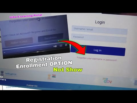 Registration Enrollment Option Not Show Uidai E- Learning Portal | Uidai e learning portal | Nyatech