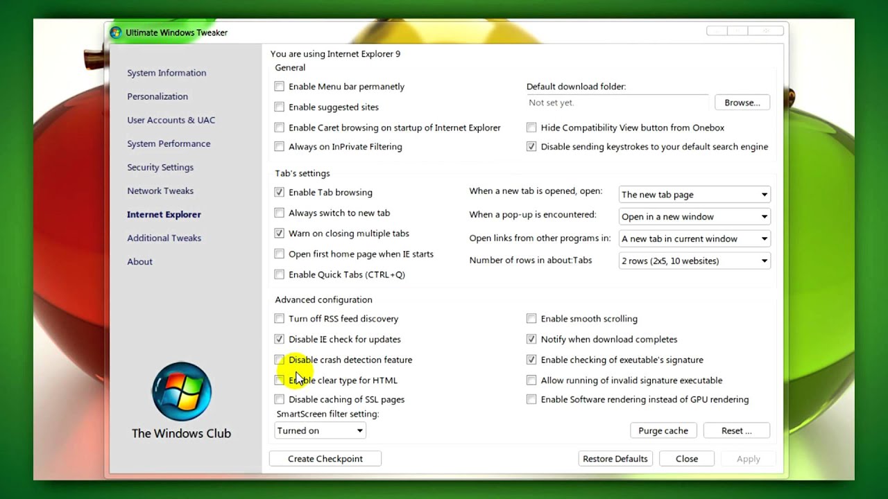 ultimate windows tweaker settings for gaming ultimate windows tweaker settings for gaming