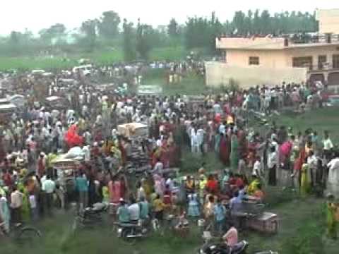 world's tallest Ravana effigy was burnt at Barara,...