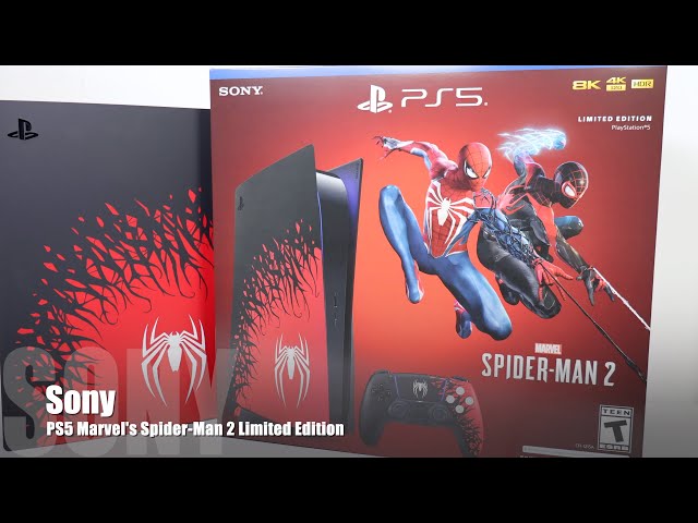 Unboxing the Marvel Spider-Man 2 Limited Edition PS5 Console Bundle: The  Iconic Spider Red's Last Stand! - Gamicsoft