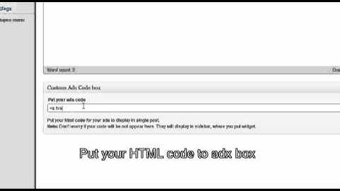 Custom sidebar ads plugin wordpress