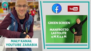 Manfrotto LL LB7622 Green Screen 4x2.3m – Thomann België