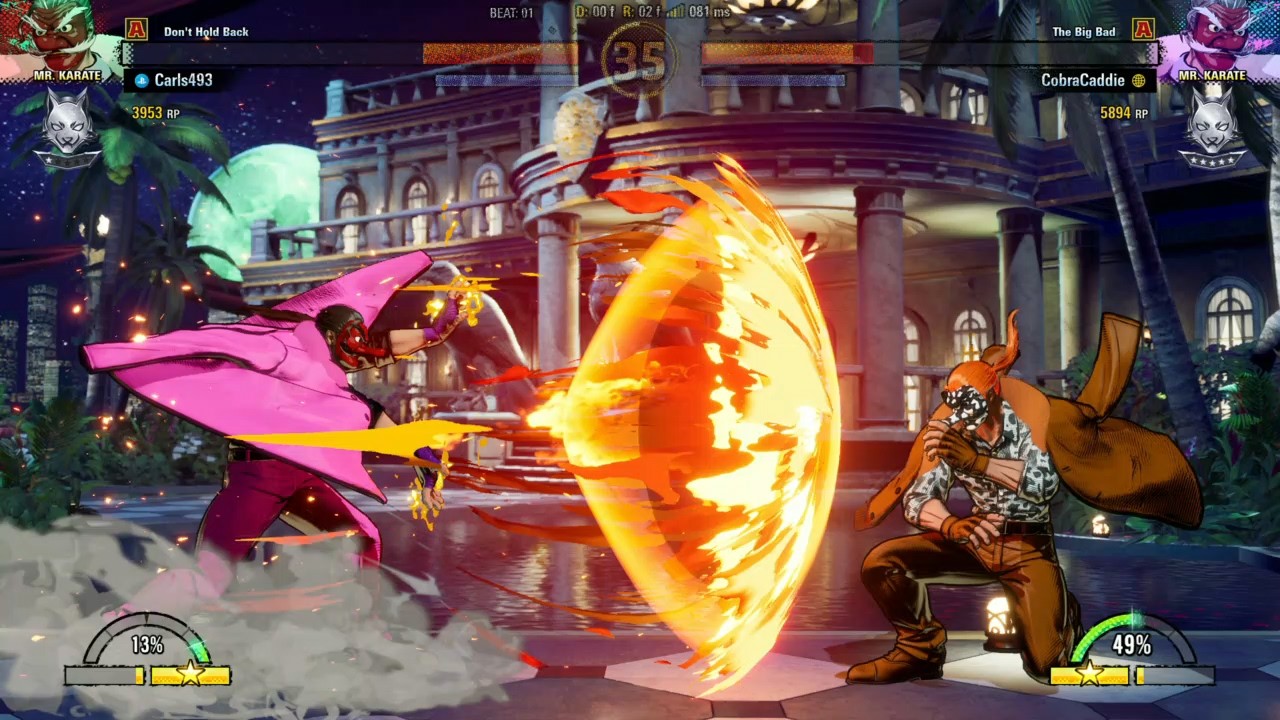 Fatal Fury: COTW: Match #476 (Ranked): Carls493 (P1 Mr. Karate) Vs