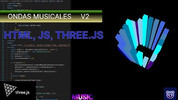 PROGRAMMING SPECTRE 3D MUSIC WITH JAVASCRIPT, HTML THREE.JS