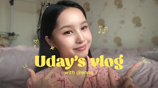 K-Pop trainee бэлтгэл мягмар гарагт хэрхэн өрнөдөг вэ? ✨ | U Day's Vlog | EP 22 | Enny