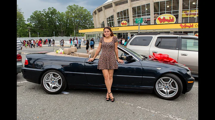 Mom surprise her daughter with her very first car!...