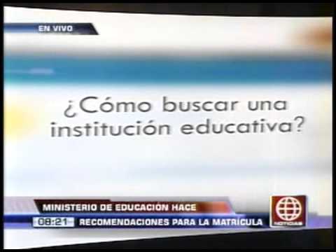 Video: ¿Está registrado el colegio matriculado?