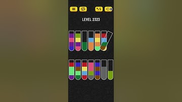 Water sort puzzle level 2323