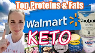 Keto Walmart BEST Proteins & Fats  Clean Keto Grocery List | Nicole Burgess