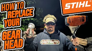 How to Change the Gear Head on Your STIHL Trimmer All Models
