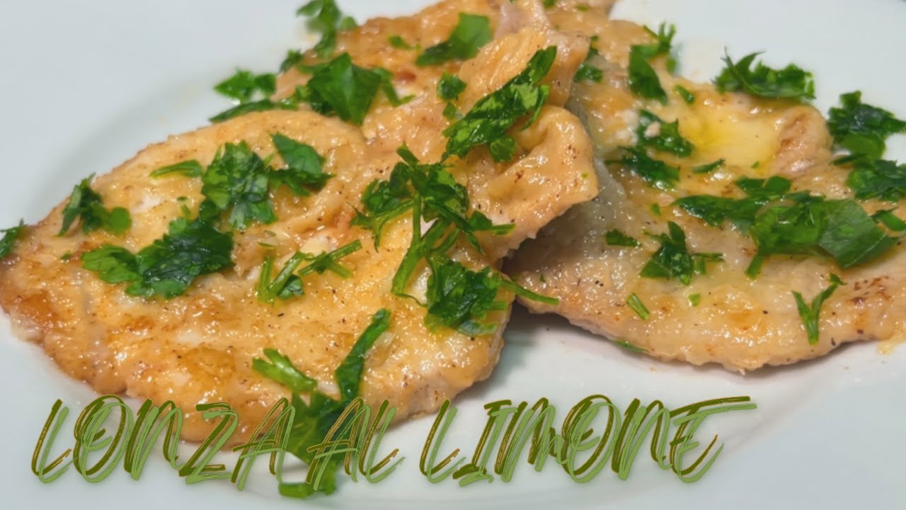 Fettine di Lonza al limone: un secondo piatto Perfetto e Gustoso!