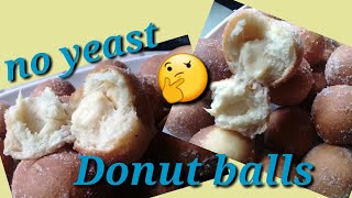 Cheese DONUT/ how to make cheese donut balls without yeast!