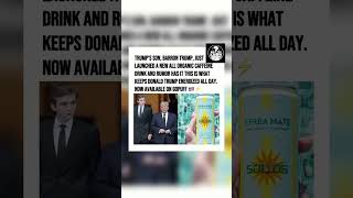 Decoding The Viral Barron Trump Caffeine Drink Graphic 🥤⚡. #shorts