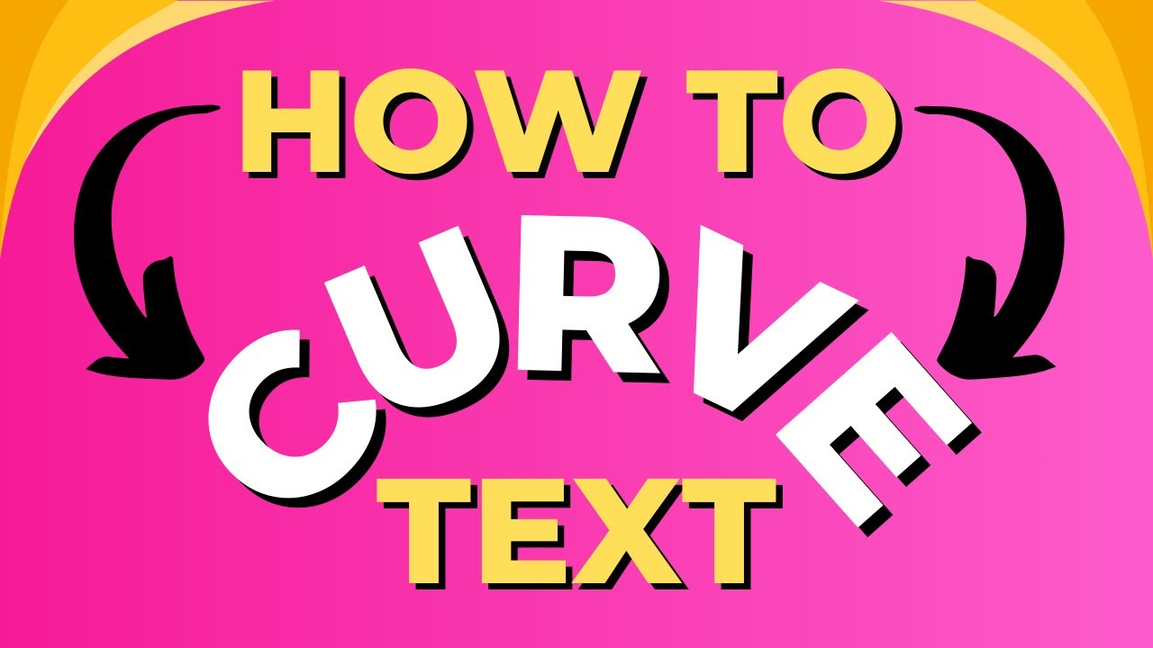 How To Curve Text In Canva | EASY Step-By-Step Graphic Design Tutorial ...