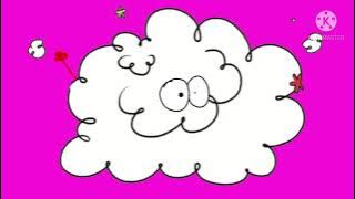 Me and my friends have a fight on a fight cloud (chroma key template)