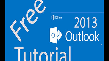 02. Touring The Outlook Interface [Tutorial Outlook 2013]