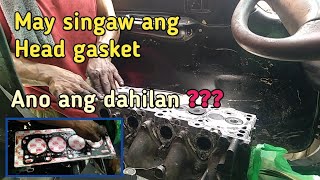 may singaw ang head gasket #blownheadgasket