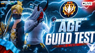 1V2 Guild Test Custom Live With Agf anuj ! #classyff #freefirelive #nonstopgaming