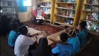 literasi membaca nyaring zulfahmi SDN 011 pekantua