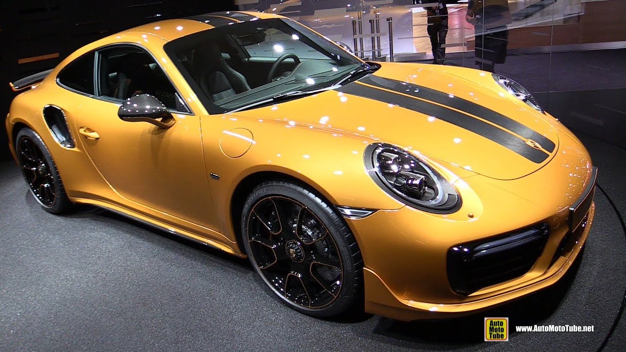 2018 Porsche 911 Turbo S Exclusive Series Exterior Interior Walkaround 2017 Frankfurt Auto Show