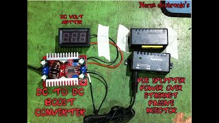 DC-DC 400W 15A module Step-up Boost Converter + poe injector