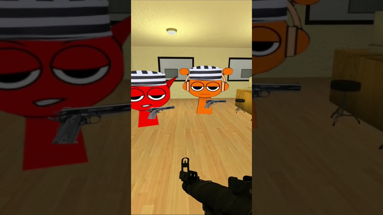 Escape Nextbots Sprunki Wenda Funbot Police Raddy Oren Simon And Durple Gmod