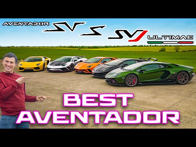 LP700-4からSVJまで！】歴代アヴェンタドールを一挙ご紹介！！ - YouTube