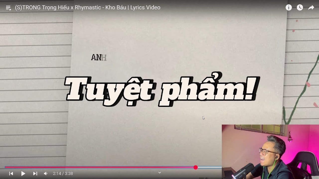 (Reaction) (S)TRONG Trọng Hiếu x Rhymastic - Kho Báu