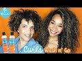 CURLS Creme Brule Whipped Curl Cream + Goddess Curls Botanical Gel Wash n' go