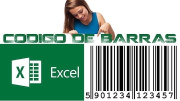 ✔️ Como hacer CODIGO DE BARRAS en EXCEL para productos 🔀 Fácil y Gratis