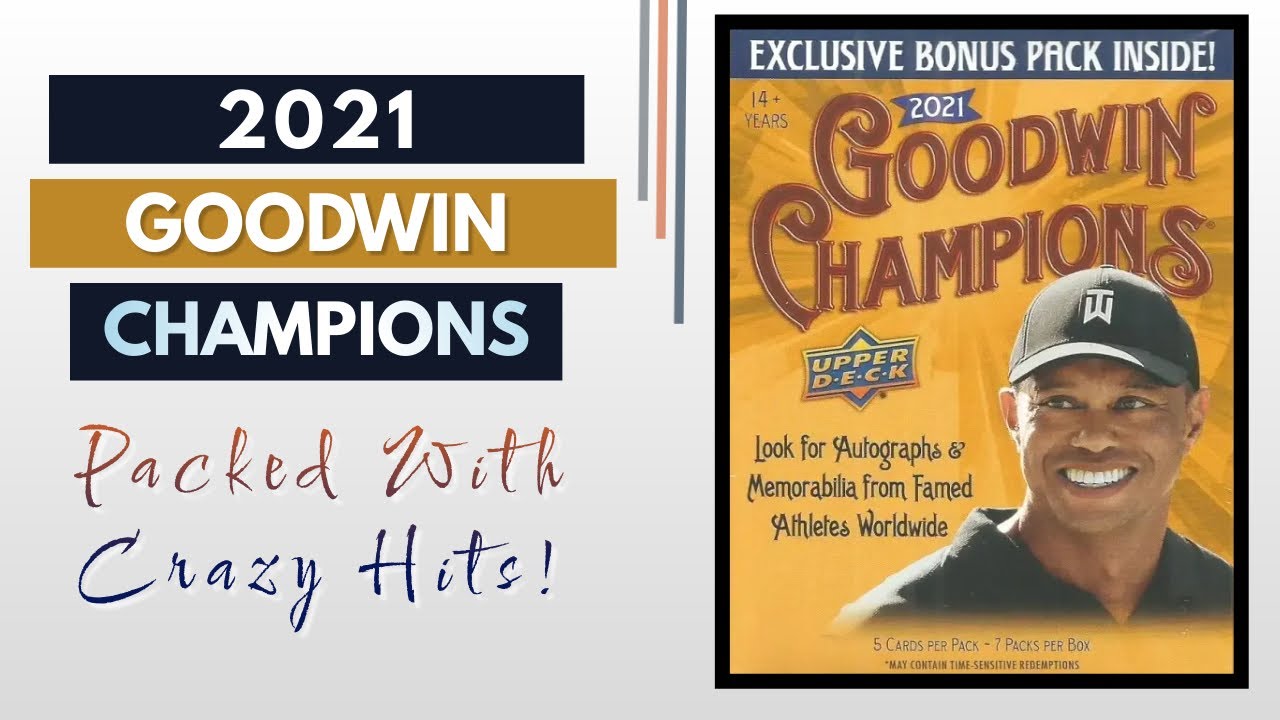 2021 GOODWIN CHAMPIONS BLASTER | SURPRISE HITS!