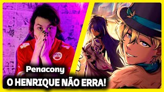 Penacony (Honkai: Star Rail) - "Hora Dourada" | Henrique Mendonça | REACT DO MORENO