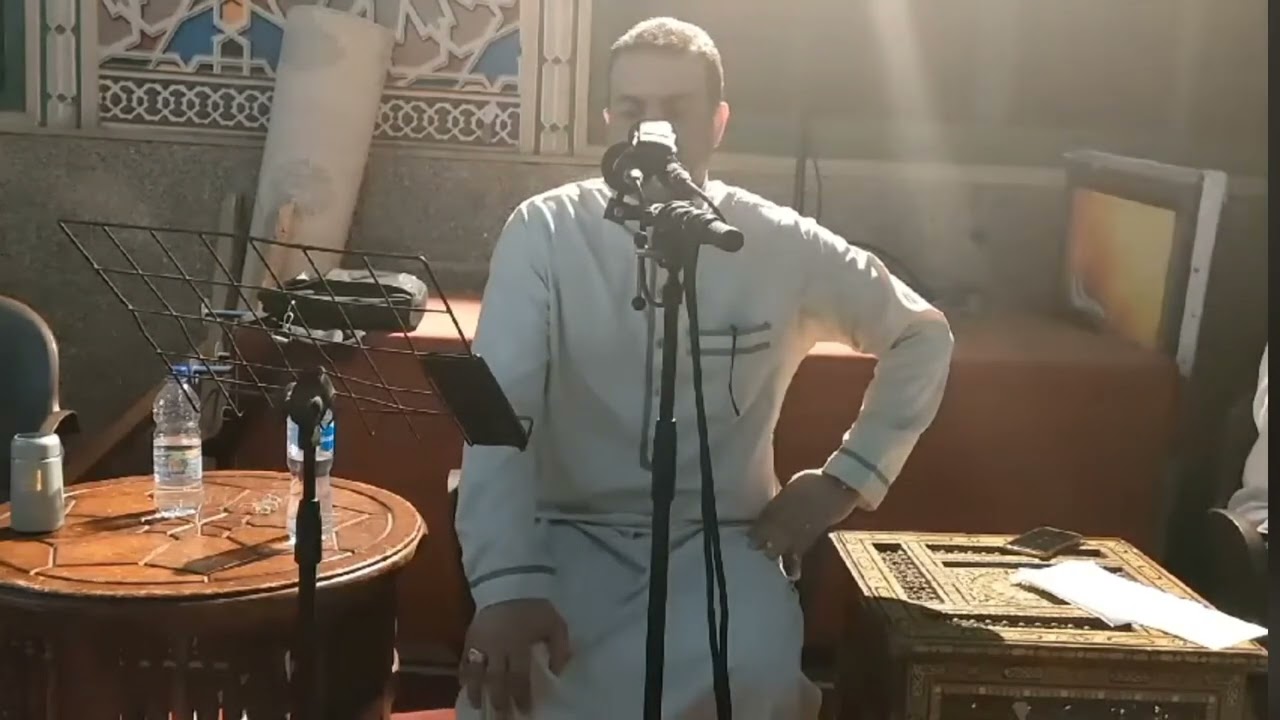 ابتهالات الفجر للمبتهل الشيخ حسام الاجاوى/لأول مرة من داخل إذاعة القرآن الكريم/إبتهال لصلاة الفجر ❤️