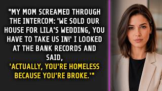 Mom Screamed “You Have To Take Us In!” — I Saw Bank Records “You’re Homeless Because You’re Broke”