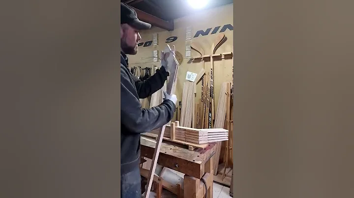 Hand made hockey sticks at the end of the world. @TIPO9NINE