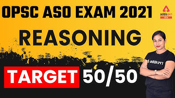 OPSC ASO | Reasoning Class | OPSC ASO Exam | Top Reasoning MCQs In Malyalam | Adda 247 Odia
