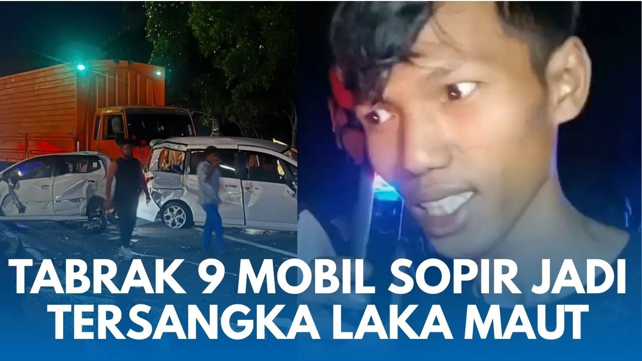 SOPIR USIA 27 TAHUN Tabrak 9 Mobil Kecelakaan Maut Cipularang Jadi Tersangka