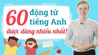 60 động từ tiếng Anh được dùng nhiều nhất - Học tiếng Anh giao tiếp cho người mới bắt đầu