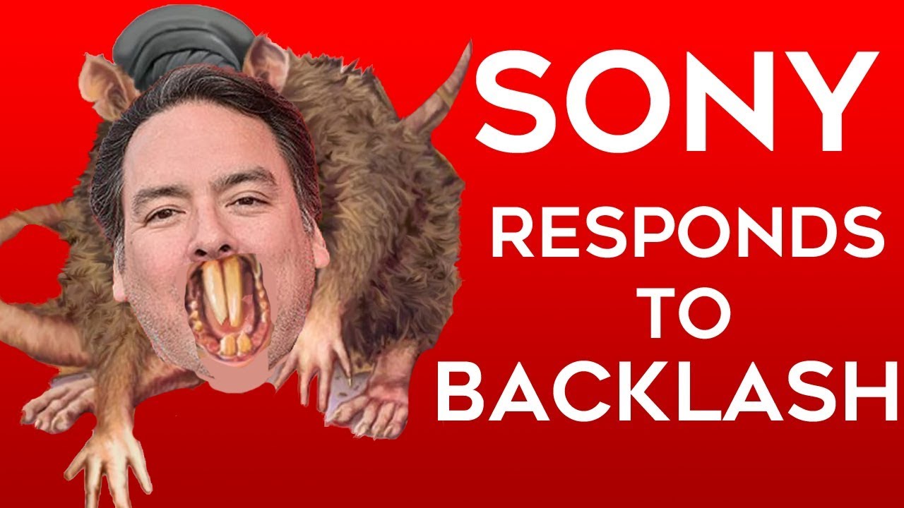 Sony Responds to Backlash - YouTube
