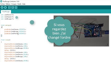 Épisode 4 : Simuler des feux tricolores avec Arduino