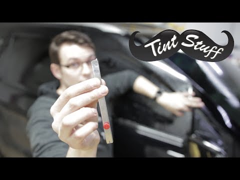 How to Hand Cut Window Tint on the Car