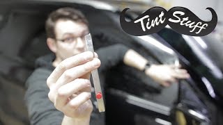 How To Hand Cut Window Tint On The Car